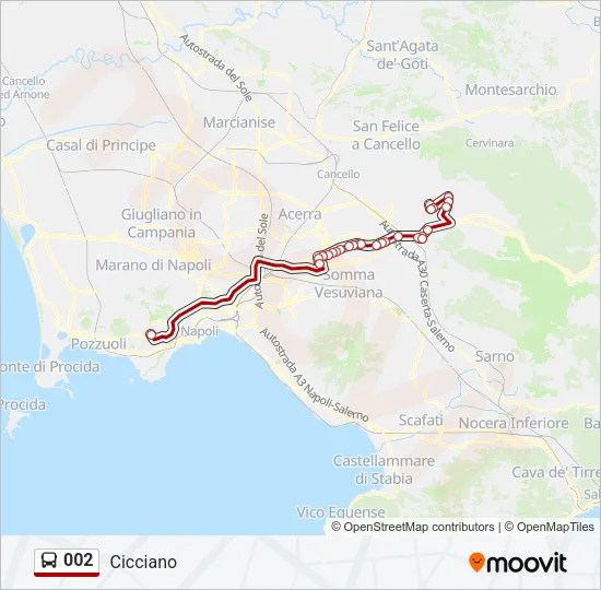 002 Bus Line Map