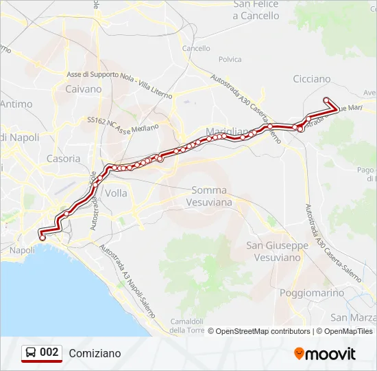002 Bus Line Map