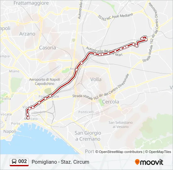 002 Bus Line Map