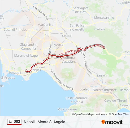 002 Bus Line Map