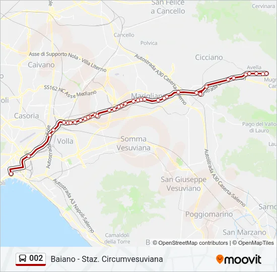 002 Bus Line Map