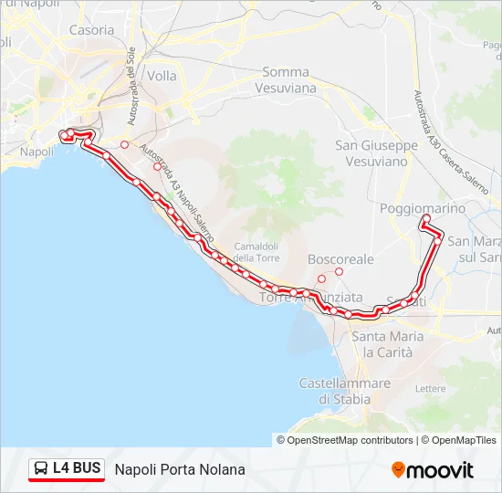 L4 BUS Bus Line Map