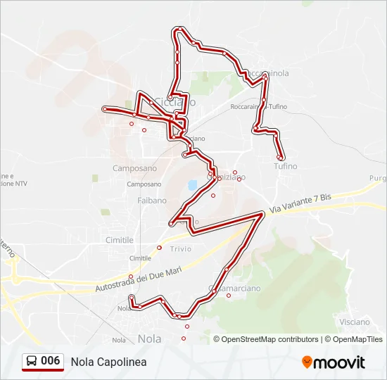 006 Bus Line Map