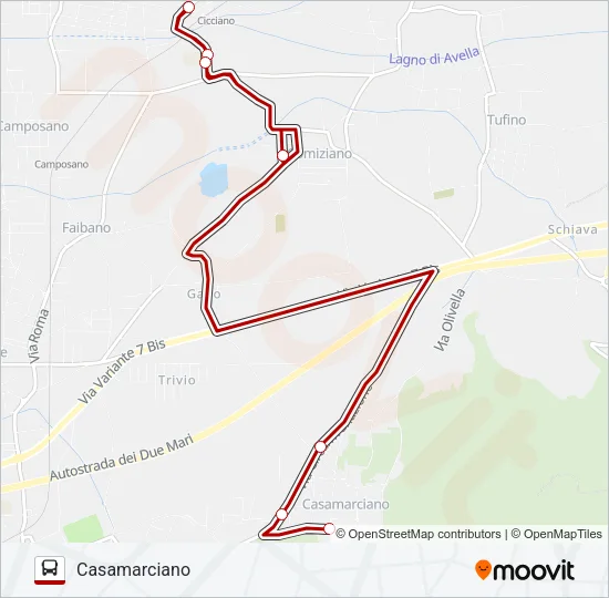 006 SCOL Bus Line Map