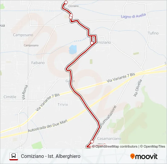 006 SCOL Bus Line Map