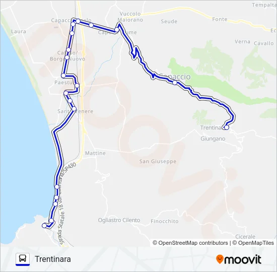 STROMILLO Bus Line Map