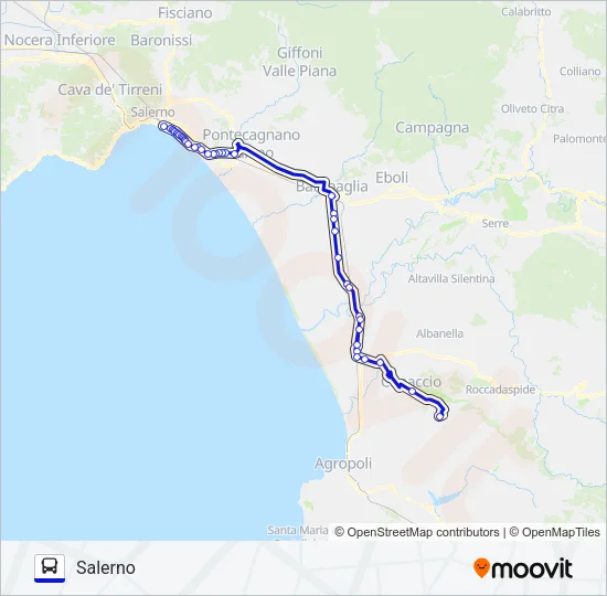 STROMILLO Bus Line Map