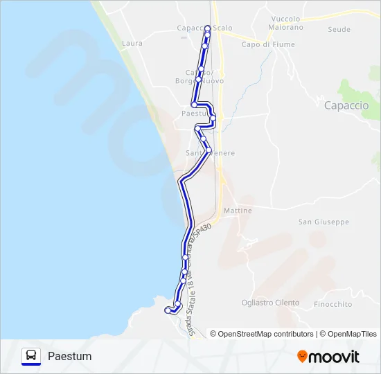 STROMILLO Bus Line Map