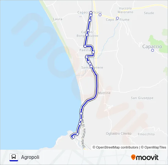STROMILLO Bus Line Map