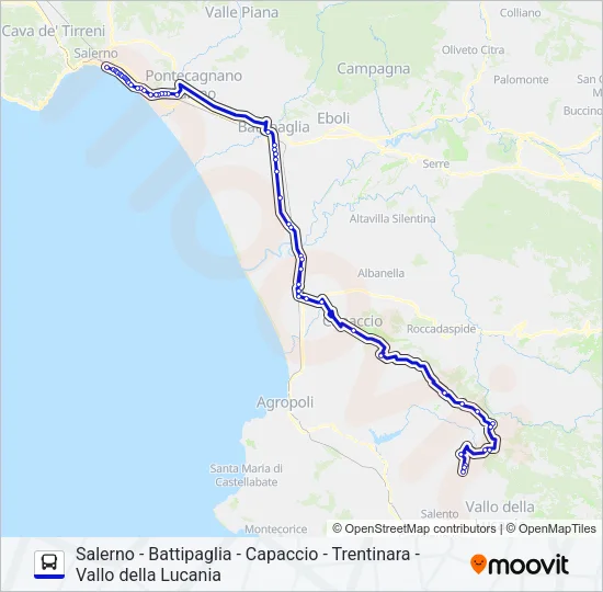 STROMILLO Bus Line Map