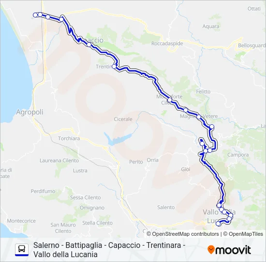 STROMILLO Bus Line Map