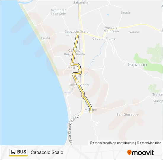 BUS Line Map