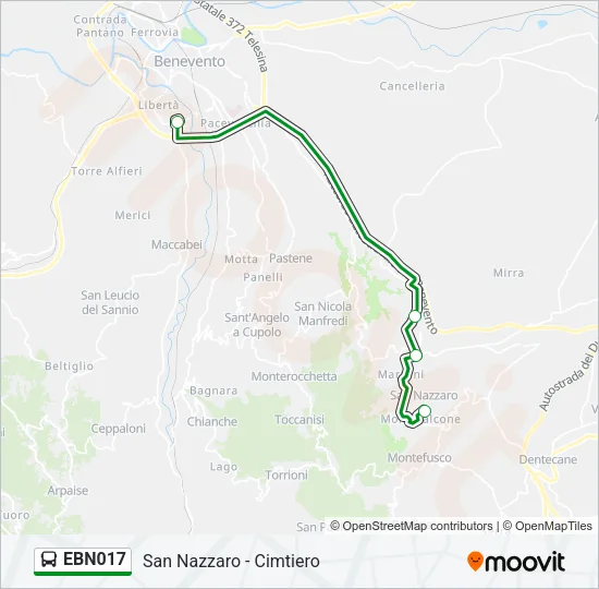 EBN017 Bus Line Map
