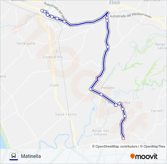 ALTO SELE Bus Line Map