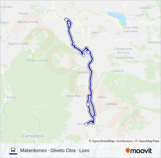 ALTO SELE Bus Line Map