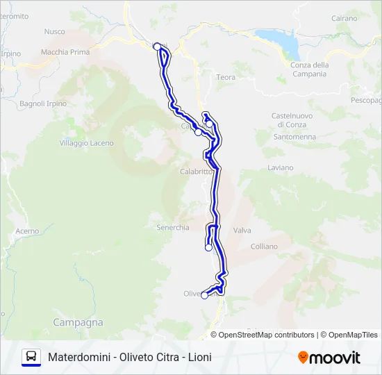 ALTO SELE Bus Line Map