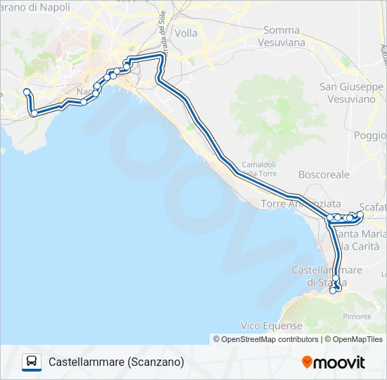 UNIVERSAL 2 Bus Line Map