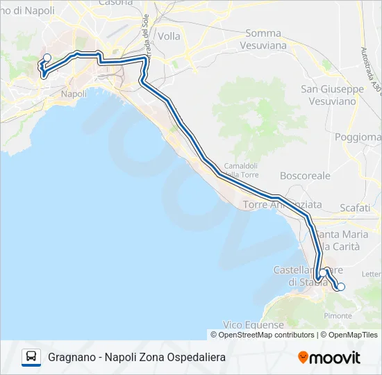 UNIVERSAL 3 Bus Line Map
