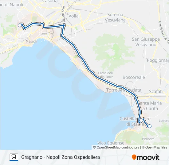 UNIVERSAL 3 Bus Line Map