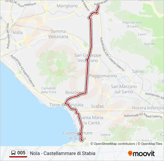 005 Bus Line Map