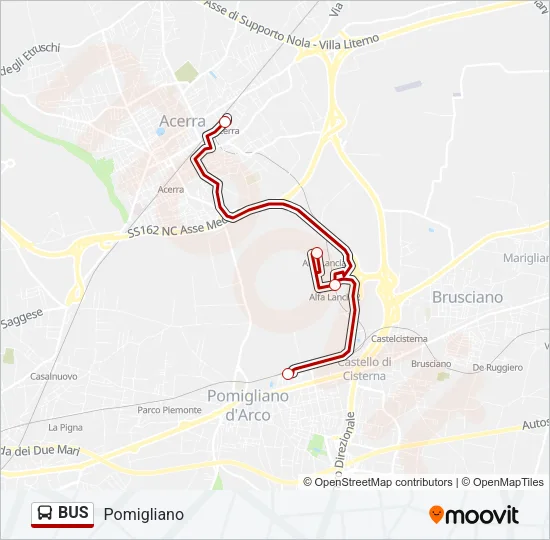 BUS Line Map