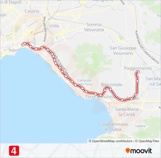 L4 Train Line Map