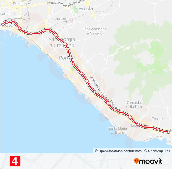 L4 Train Line Map