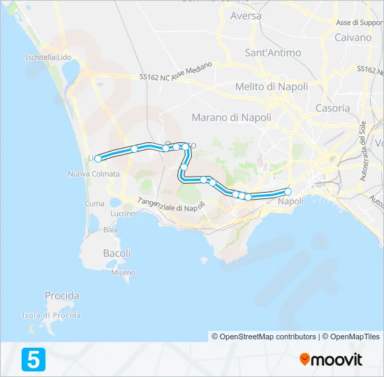 L5 Train Line Map