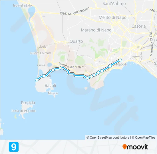 L9 Train Line Map
