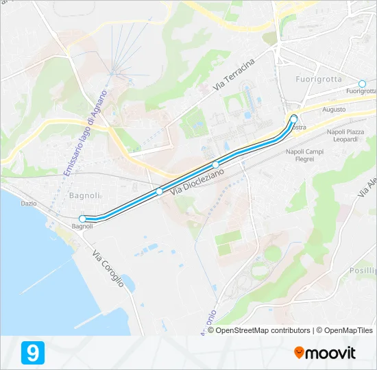 L9 Train Line Map