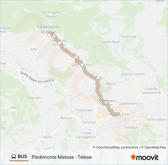 BUS Line Map