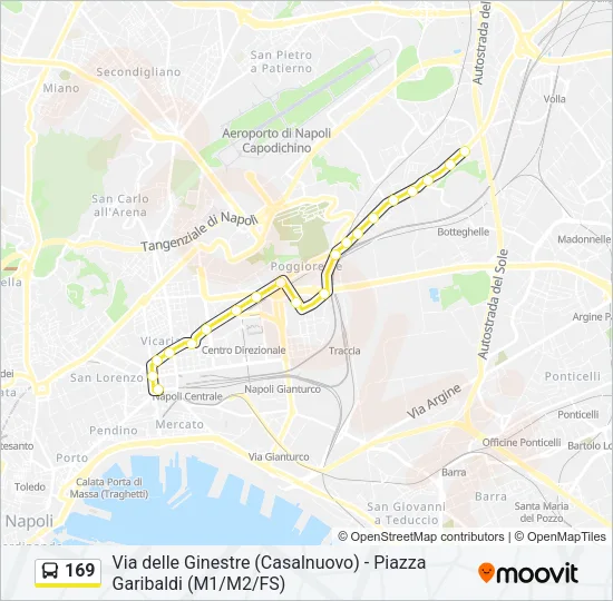 169 Bus Line Map