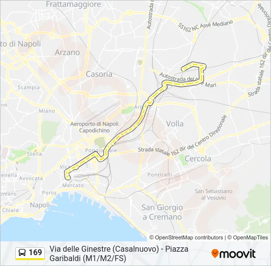 169 Bus Line Map