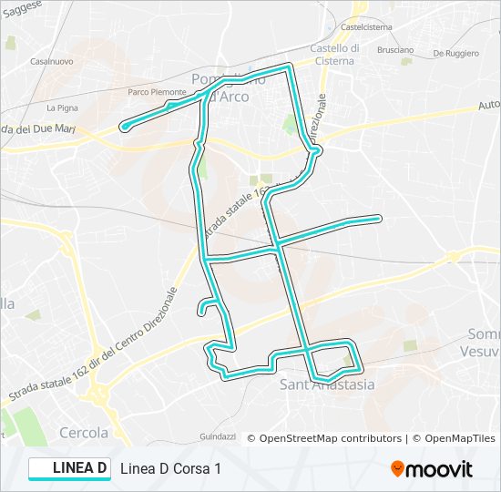 linea d Route: Schedules, Stops & Maps - Linea D Corsa 1 (Updated)