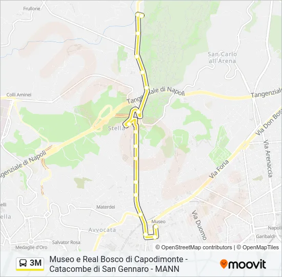 3M Bus Line Map