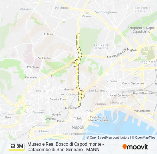 3M Bus Line Map