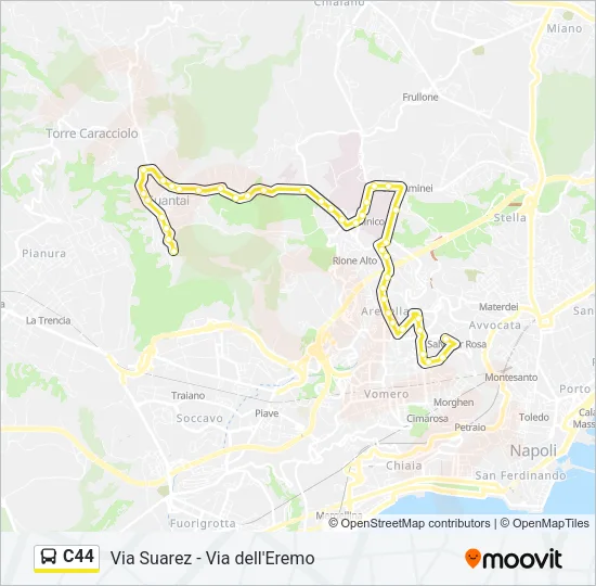 C44 Bus Line Map