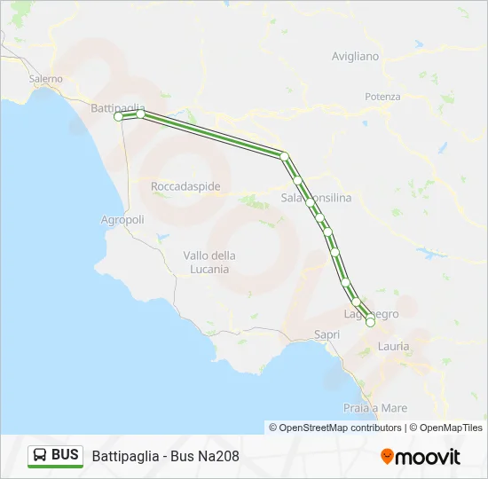 Bus Line Map