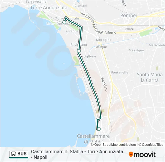 BUS Line Map