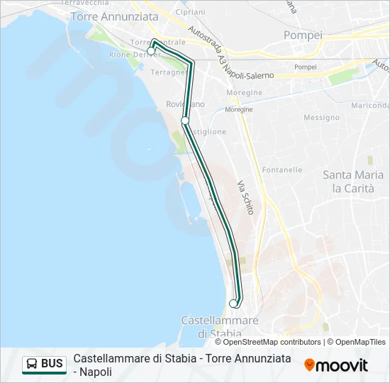 BUS Line Map