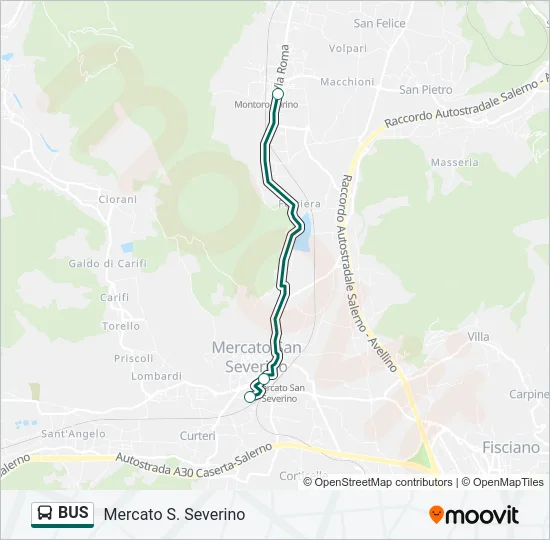BUS Line Map