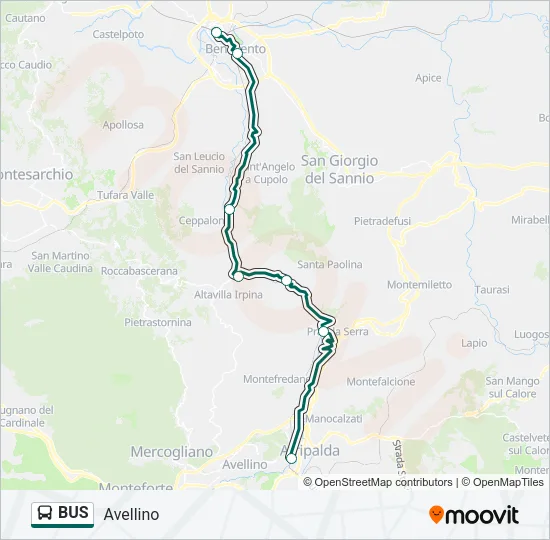 BUS Line Map