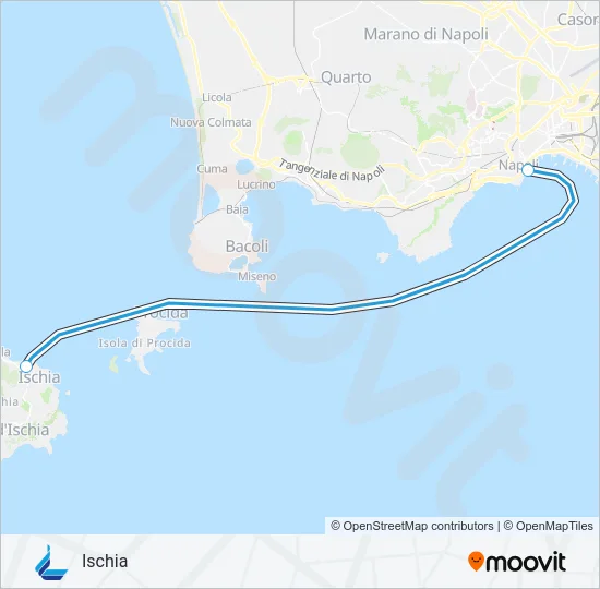ALILAUR Ferry Line Map