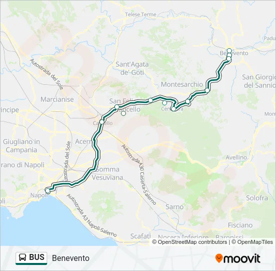 BUS Line Map
