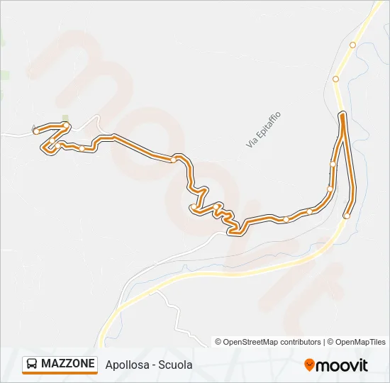 MAZZONE Bus Line Map