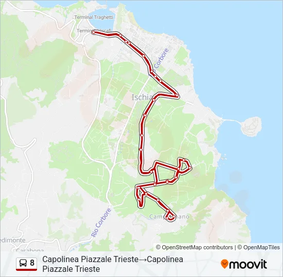 8  Line Map
