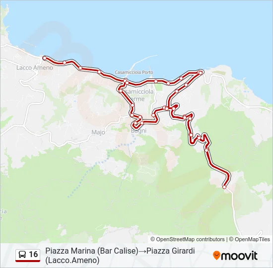 16  Line Map