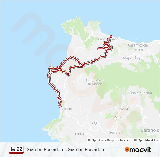 22  Line Map