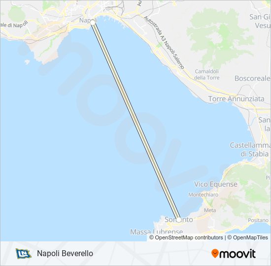 NLG ferry Line Map