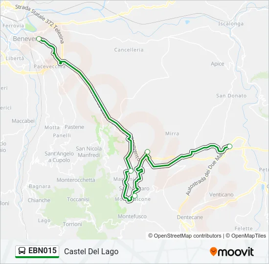 EBN015 Bus Line Map